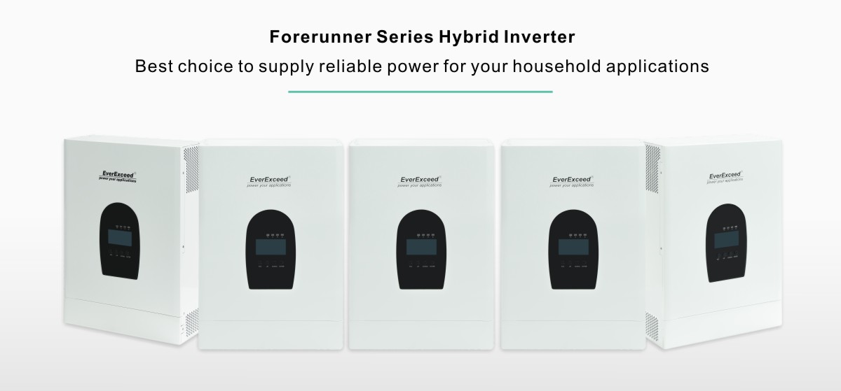 Customized Forerunner Series Hybrid Inverter With Solar Charge