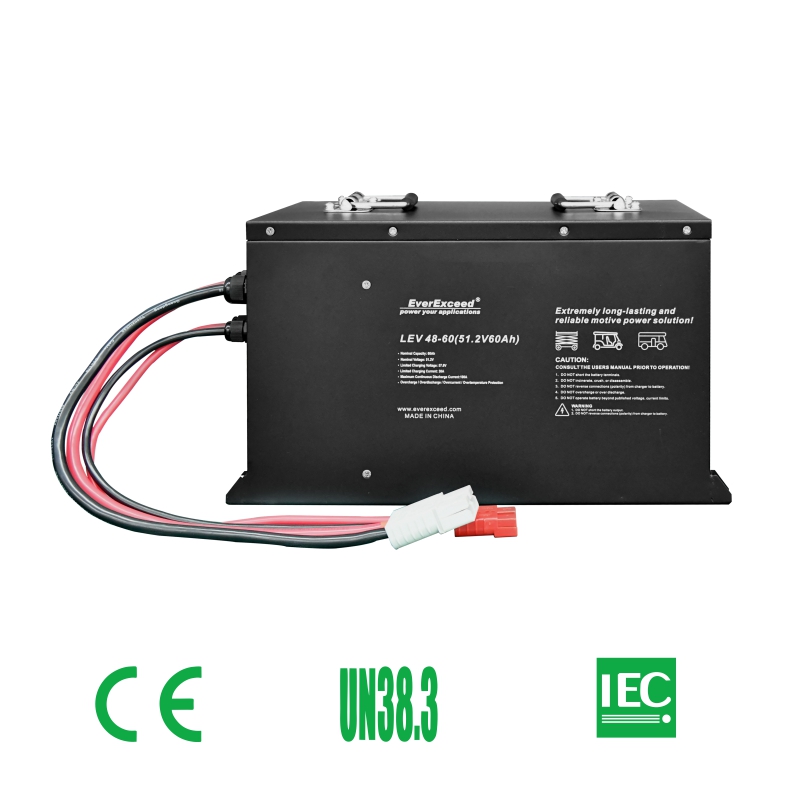 lithium iron phosphate battery for motive equipment