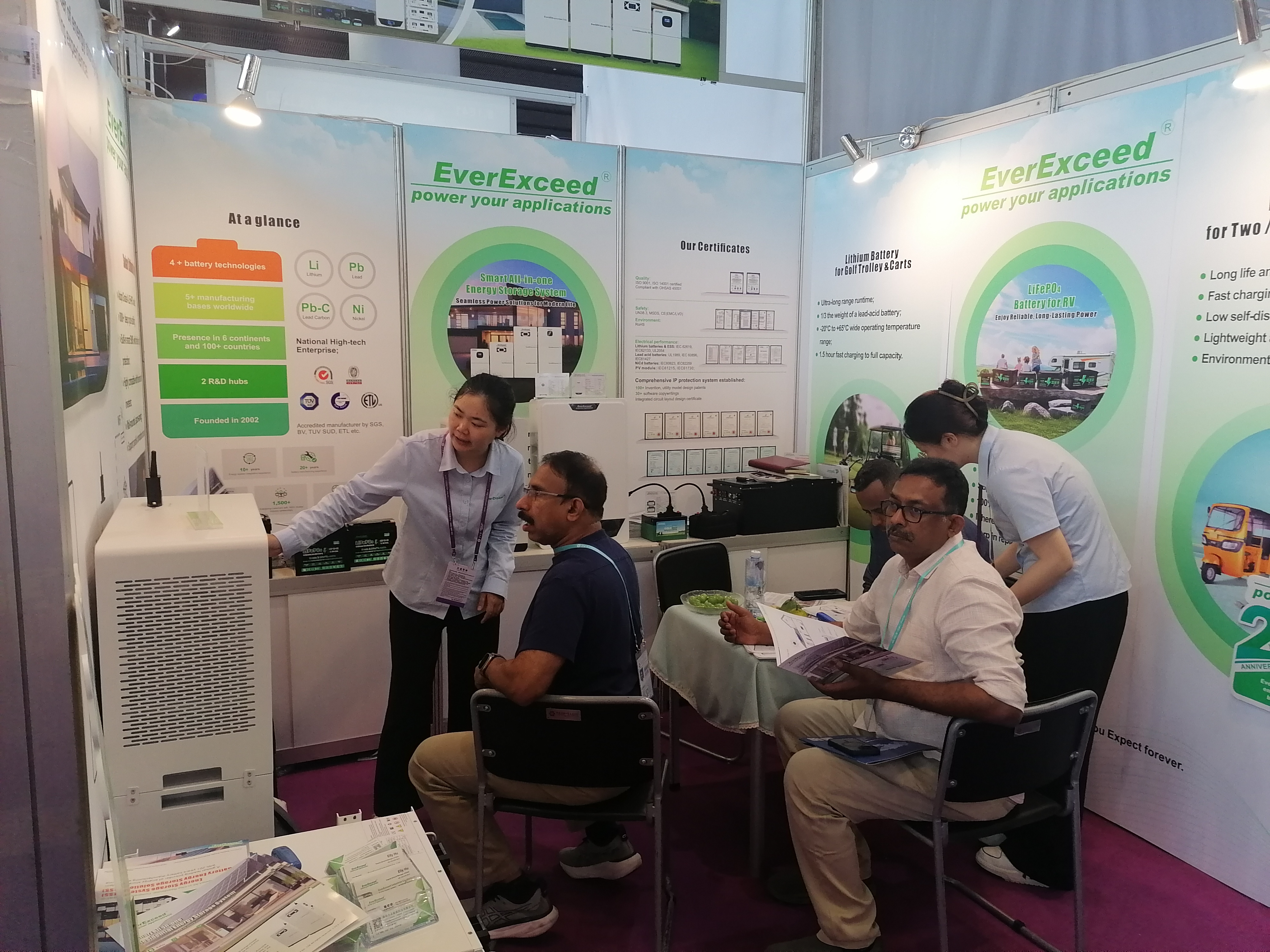 EverExceed Shines at 136th Canton Fair with Green Energy Storage Solution